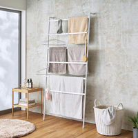 LIV PLUS ラダーラック 物干し 壁面収納 伸縮 Quick Lock NY-392 1個（直送品）