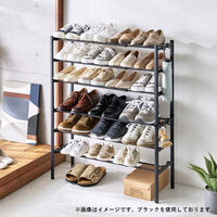 LIV PLUS シューズラック 伸縮 3段 連結 靴収納 Quick Lock NY-402 1個（直送品）
