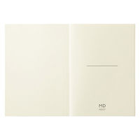 デザインフィル MDノート [文庫判] 無罫B クリーム 15376006 1冊（直送品）