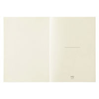 デザインフィル MDノート [A5] 横罫B クリーム 15385006 1冊（直送品）