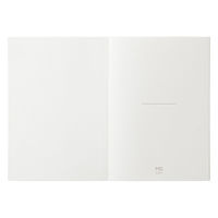 デザインフィル MDノート コットン [A5] 無罫A 白 15392006 1冊（直送品）