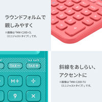 カシオ MWーC20DーWEーN/カシオ カラフル電卓 MWーC20D MW-C20D-WE-N 1個