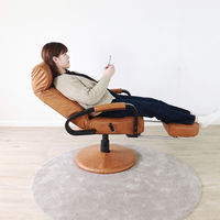 平インテリア産業 回転リクライニングチェア フレッソ2 ブラウン SS-270WV BR 1台（直送品）