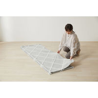 アイリスオーヤマ Ｈａｇａｓｈ はがして洗える Ｈａｇａｓｈ カバーベニワレン風 幅1850×奥行1850mm グレージュ 1枚（直送品）