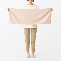 無印良品 やわらか薄手スポーツタオル ４０×１１０ｃｍ ブルー 良品計画