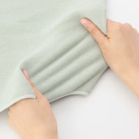 無印良品 のびのびターバンタオル ２５×３４ｃｍ ペールグリーン 良品計画