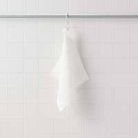 無印良品 ワッフルハンドタオルループ付き（新） ３４×３５ｃｍ オフ白 良品計画