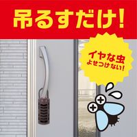 【旧品】虫除け 玄関ドア 対策 虫よけネットEX 玄関用 1年用 1セット（1個×2） 吊るす 吊り下げ 不快害虫 寄せ付けない アース製薬