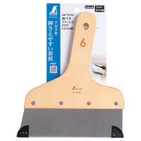 シンワ測定 地ベラ ステンレス 6寸巾 79206 1個（直送品）