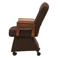 【軒先渡し】光製作所 リクライニングチェア クルミチェア ブラウン 1脚（直送品）