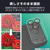 iPhone 17 Pro Max カメラレンズカバー 高透明 ブラック PM-A25DFLLP1CRN エレコム 1個（直送品）