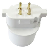 光商事 コンパクト蛍光灯用口金変換アダプター(GX24q→E26) HKHGX24QE26-2 1個（直送品）