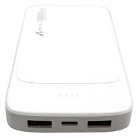 エアージェイ 【超安全+長寿命】リン酸鉄モバイルバッテリー エントリーモデルPD対応 MB-LS10000MK2 WH 1台（直送品）