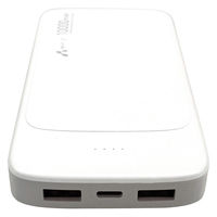 エアージェイ 【超安全+長寿命】準個体モバイルバッテリー スタンダードモデル MB-SS10000MK2 WH 1台（直送品）