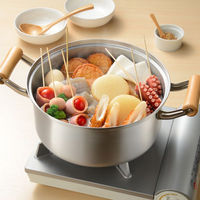 和平フレイズ 千歳 IH対応木柄深型二段蒸し器25cm CS-061 1個（直送品）