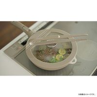 フライパン 24cm IH・ガス火対応 SONOMA グレージュ LV-0361 1個 食洗機対応 オーブン対応 LIV PLUS