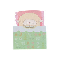 サンスター文具 すやすやふせん ひつじ S2850184 1個