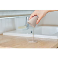 オー!!ライトベージュ うがい用コップ＆スタンド XDA-1310-LBG アッシュコンセプト