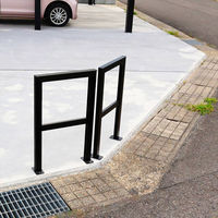 (株)TOKO コーナーガードワイドフレームタイプ(ブラック) GFGUA04KC 1S(1S)（直送品）