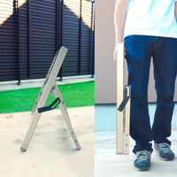 (株)TOKO 簡易フェンスフレームタイプ(ブラック) GFKAF02KC 1S(1S)（直送品）