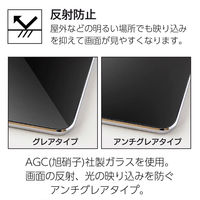 エアージェイ iPhone17 Pro用反射&指紋防止 液晶保護ガラス VGN-P25P-MT 1枚（直送品）