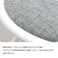 エイ・アイ・エス 折畳ロースツール グレイ AHFL-04x6pcs GY 1セット(6脚入)（直送品）