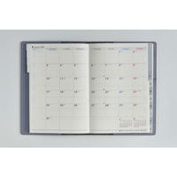 高橋書店 【2026年4月版】シャルム6 B6 片側1週間+ノート 月曜始まり カルドグレー 636 1冊（直送品）