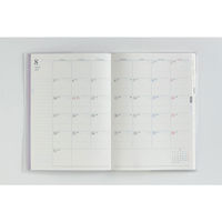 高橋書店 【2026年4月版】プラーノ4 B6 バーチカル 月曜始まり ラベンダーフロスト 864 1冊（直送品）