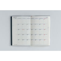 高橋書店 【2026年4月版】ビジネス手帳[小型版]3 手帳判 見開き1週間 月曜始まり ネイビー 847 1冊（直送品）