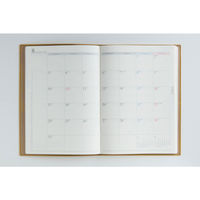 高橋書店 【2026年4月版】デスクダイアリーカジュアル8 A5 見開き1週間 月曜始まり マスタード 968 1冊（直送品）