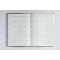 高橋書店 【2026年4月版】デスクダイアリーカジュアル7 A5 バーチカル 月曜始まり ウォームグレイ 967 1冊（直送品）