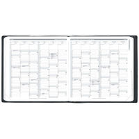 【2026年度 4月始まりダイアリー】　 クオバディス エグゼクティブ4　クラブ 両面1週間バーチカル マロングラッセ1冊（直送品）