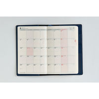 高橋書店 【2026年4月版】T'beau4 手帳判 見開き1週間 月曜始まり ネイビー 851 1冊（直送品）