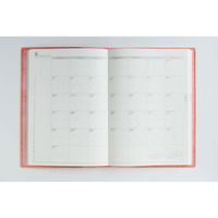 高橋書店 【2026年4月版】デスクダイアリーカジュアル4 A5 片側1週間+ノート 月曜 オレンジ 964 1冊（直送品）