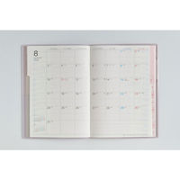 高橋書店 【2026年4月版】T'ファミリー手帳3 B6 月間 月曜始まり リュクスラベンダー 616 1冊（直送品）