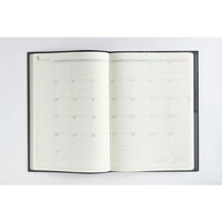 高橋書店 【2026年4月版】デスクダイアリーカジュアル B5 片側1週間+ノート 月曜始 黒 970 1冊（直送品）