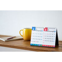 高橋書店 【2026年4月版】エコカレンダー壁掛・卓上 B7×2面 日曜始まり T162 1冊（直送品）