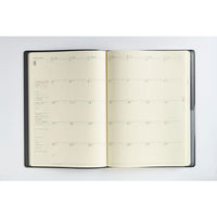 高橋書店 【2026年4月版】デスクダイアリー B5 片側1週間+ノート 月曜始まり 黒 931 1冊（直送品）