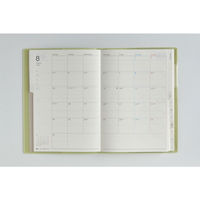 高橋書店 【2026年4月版】torinco6 B6 片側1週間+ノート 月曜始まり セージグリーン 747 1冊（直送品）