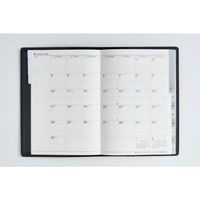 高橋書店 【2026年4月版】シャルム1 B6 片側1週間+ノート 月曜始まり ネオブラック 631 1冊（直送品）