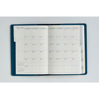 高橋書店 【2026年4月版】リシェル7 A6 見開き1週間 月曜始まり コーンフラワーブルー 787 1冊（直送品）