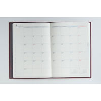 高橋書店 【2026年4月版】デスクダイアリーカジュアル2 A5 見開き1週間 月曜始まり レッド 962 1冊（直送品）