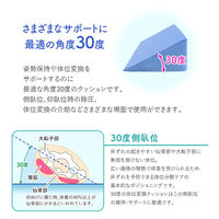Netforce クッション 4個セット 幅400mm 枕 リハビリ 介護 医療施設 THC-1S2-AW 1セット(4個入)（直送品）