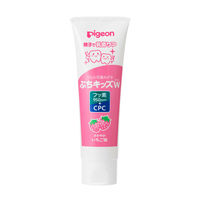 【2才頃から】 ピジョン ジェル状歯みがきぷちキッズダブル さわやかいちご味 50g 1セット（1個×3）