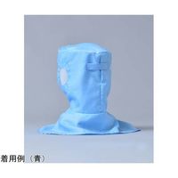 東洋リントフリー ヘアネット一体型フード 青 LL 3K2459-B 1枚 68-6589-92（直送品）