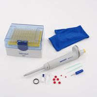 アズワン マイクロピペット(リファレンス2・容量可変タイプ) 20~200μL 出荷前検定付 2-4634-36-22 1本（直送品）