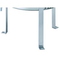 MONOVATE レベル計・蛇口付密閉容器 空気抜・平鋼脚付 25L CTH-W-LV-AIB-FL-33 1個 67-9272-06（直送品）