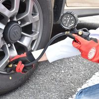 ワールドツール アストロプロダクツ AP エアタイヤゲージ蓄光タイプ TG102 2001000010202 1個 397-9478（直送品）