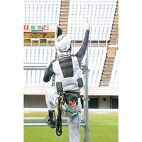 アイトス ベスト(空調服TM)(男女兼用) AZ-50297-008-LL ネイビー 1個（直送品）