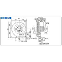 SDG(株) 高効率電動送風機 KSB-H22-R311 1個（直送品）